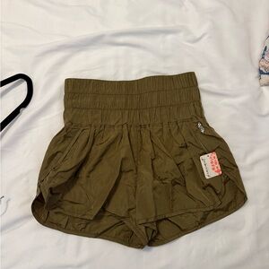 FP Movement by Free People Olive Athletic Shorts
